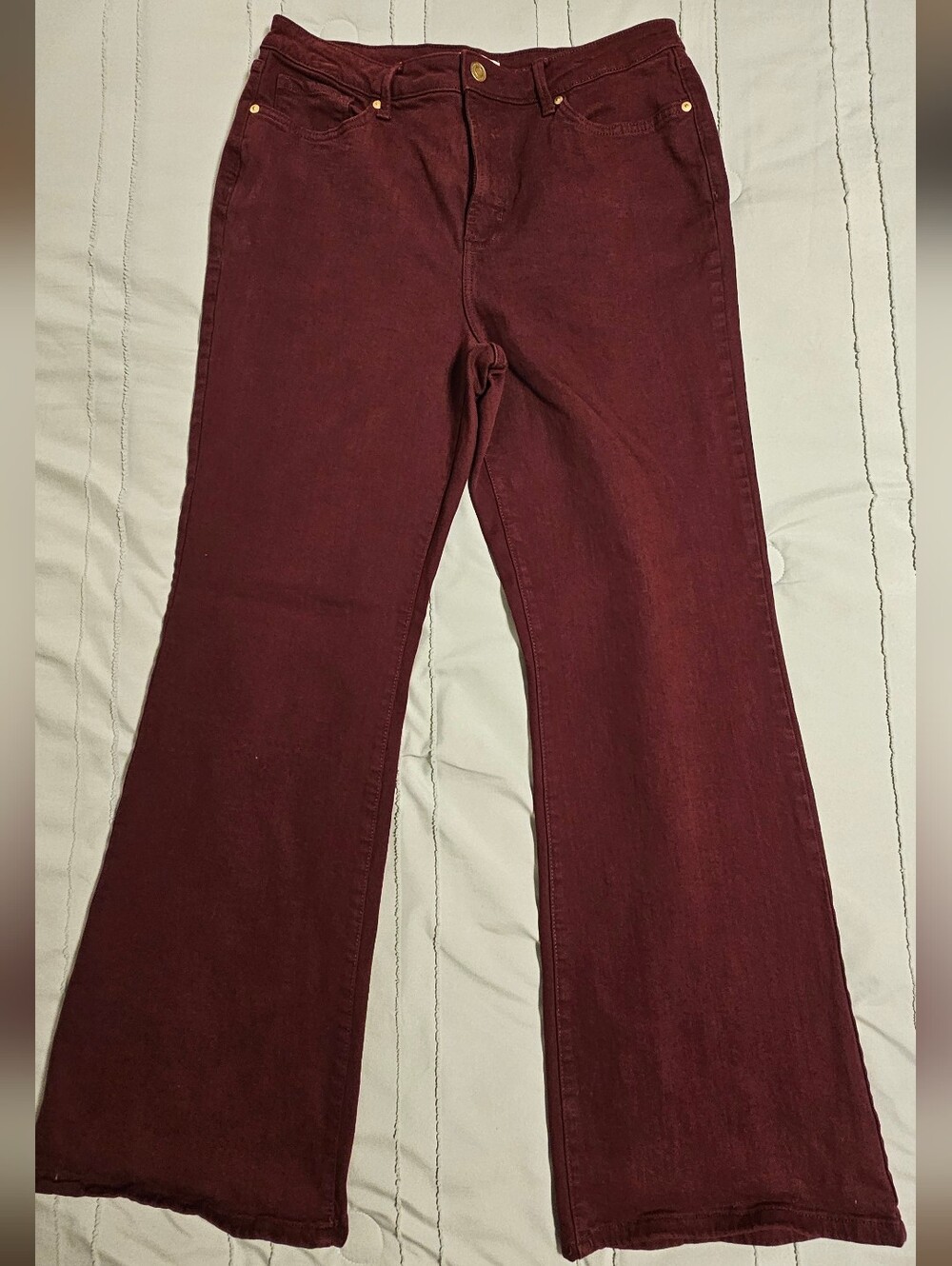 LC Laura Conrad Super High Rise Flare Size 14
